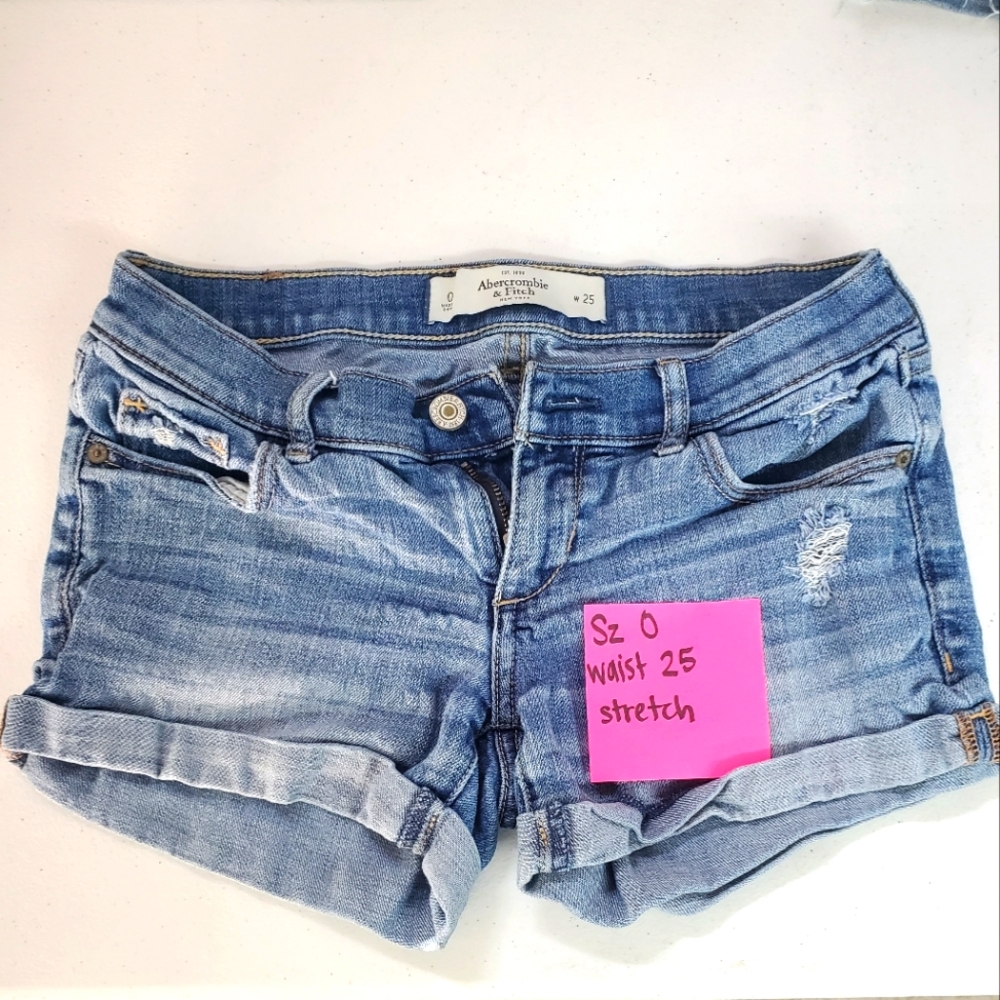 Abercrombie Jean Shorts